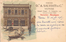 VENEZIA - Litografia - Erede Dr. A. Salvianti & Co. - Cristalleria - Mosaici - Venetië (Venice)
