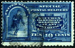 US Scarce E4 Used 10c Special Delivery From 1894 - Express & Recomendados