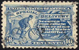 US E9 Used 10c Special Delivery Of 1914 - Special Delivery, Registration & Certified