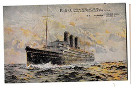 Delcampe - P. & O. INDIA-CHINA-AUSTRALIA Mail And Passenger Services - S.S. NARKUNDA  NON CIRCULEE TBE - Dampfer