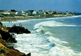 Bretignolles Sur Mer Les Rochers Et La Plage 1994   CPM Ou CPSM - Bretignolles Sur Mer