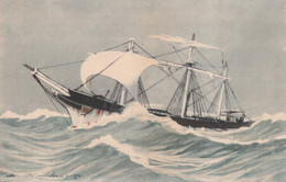 ILLUSTRATEUR(HAFFNER) BATEAU VOILIER - Haffner