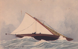 ILLUSTRATEUR(HAFFNER) BATEAU VOILIER - Haffner