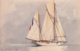 ILLUSTRATEUR(HAFFNER) BATEAU VOILIER - Haffner