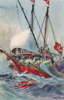 ILLUSTRATEUR(HAFFNER) BATEAU VOILIER - Haffner