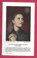 IMAGE PIEUSE.. BIENHEUREUSE GEMMA GALGANI ( 1878-1903) - Devotieprenten