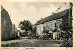 Colombiès * Route De L'arrivée Du Village * Automobile Voiture Ancienne - Autres & Non Classés