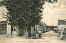 L'échallusse , Par Lunery * Route Du Grand Malleray * Commerce Magasin * Villageois Enfants - Châteaumeillant
