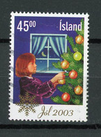 ISLANDE - NOEL - N° Yvert 977 Obli. - Gebraucht