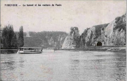 FIDEVOIE (Yvoir) - Le Tunnel Et Les Rochers De Faulx - Editeur : G. Terme, Liège - Yvoir