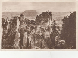 B3736) Sächs. Schweiz - BASTEIBRÜCKE - Alt !! 1928 - Bastei (sächs. Schweiz)