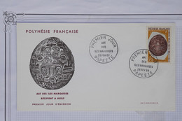 AY3 POLYNESIE  BELLE  LETTRE  FDC  1968   PAPEETE  ++AFFRANCH. PLAISANT - Lettres & Documents