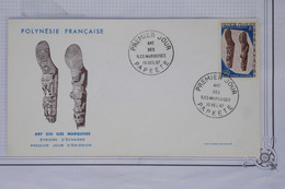 AY3 POLYNESIE  BELLE  LETTRE  FDC  1967   PAPEETE   +LE 25F ++AFFRANCH. PLAISANT - Lettres & Documents