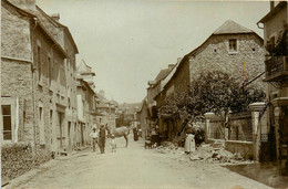 Rignac * Carte Photo * Avenue De Colombiès * Villageois - Sonstige & Ohne Zuordnung