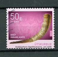 ISLANDE - SCUPTURE SUR BOIS - N° Yvert 1193 Obli. - Usados