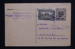 AUTRICHE - Entier Postal Commercial De Wien Pour Anvers En 1921  - L 124418 - Enteros Postales