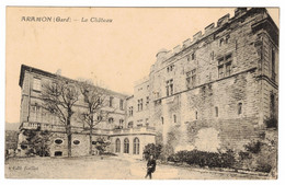 30 - ARAMON - Le Château - Edition Guillot - 1924 - Aramon