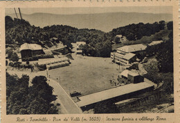 RIETI - Terminillo - Pian De Valli - Funivia-Albergo Roma - VIAGGIATA 1948 - Rif. 1216 PI - Rieti