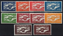 Portugal (aéreo) Nº 1/10. Año 1937/41 - Nuovi