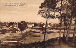 CPA - ILE DE BREHAT - Le Débarcadaire Et Les Hôtels - Bâteau - Paysage - Ile De Bréhat