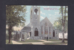 USA  Congregational Church  Saratoga Springs New York (  52076) - Saratoga Springs