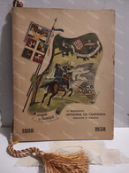 Italy Italia Calendario 13° Reggimento Artiglieria Campagna GRANATIERI DI SARDEGNA  Sempre E Dovunque 1950 - Grand Format : 1941-60