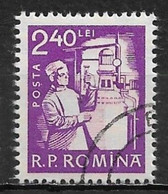 Romania 1960. Scott #1367 (U) Chemist - Gebruikt