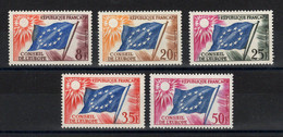 Service - YV 17 à 21 N** Complete Cote 4,50 Euros - Mint/Hinged