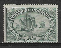 1898 Portugal #148 4th Cent.Disc.Sea Route To India 2 1/2rs Mint No Gum - P1785 - Ongebruikt