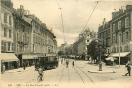 Pau * La Rue Nouvelle Halle * Tramway Tram * Commerces Magasins - Pau