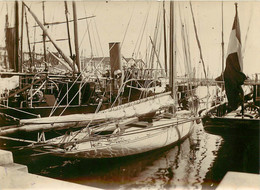 010722 - MARINE BATEAU PHOTO ANCIENNE - Luciole Yacht De M. VILTON - Bateaux