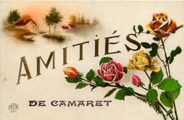 Camaret * Souvenir Et Amitiés De La Commune * Carte Photo - Camaret-sur-Mer