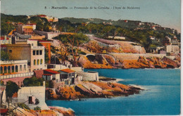 CPA- D 14-MARSEILLE-promenade De La Corniche-l'anse De Maldormé Belles Couleurs - L'Estaque