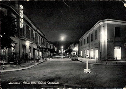 AVEZZANO ( L'AQUILA ) CORSO DELLA LIBERTA - NOTTURNO - 1950s (10846) - Avezzano