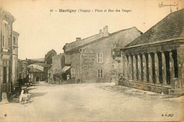 Martigny * La Place Et Rue Des Vosges * Chapellerie Maison COLLARDE - Sonstige & Ohne Zuordnung