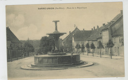 SARRE UNION - Place De La République - Sarre-Union