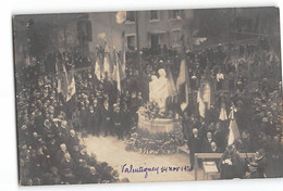 CPA 25 Carte Photo Valentigney Inauguration Du Monument Aux Morts 14 Novembre 1920 - Valentigney