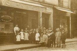 Paris 15ème * Carte Photo * Devanture Charbons Maison A. VENNAT Vins Bières 59 Rue Castagnary * Comemrce Magasin - Arrondissement: 15