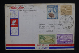 NOUVELLE ZÉLANDE - Enveloppe De Auckland Pour La France En 1962 Avec Divers Timbres Rajouté - L 124541 - Storia Postale