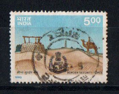 India  - 1990  - Border Security Force   - Used. - Gebraucht