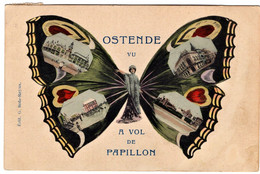 Ostende Oostende Vu A Vol De Papillon - Oostende