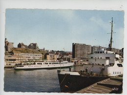 Boulogne : Le Port, MV Royal Daffodil à Quai (construit 1939 Rebut 1967) Cp Vierge N°203 - Boulogne Sur Mer