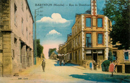 Barenton * Rue De Domfront * Commerce Magasin * Villageois - Barenton