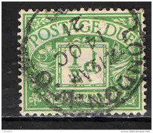 GRAN BRETAGNA - 1914 - POSTAGE DUE STAMP - VALORE DA 1/2 P. - USATO - Revenue Stamps