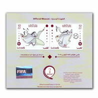 QATAR 2022 – FIFA World Cup Qatar 2022 - Official Mascot Miniature Sheet, Football, Scoccer MS MNH (**) - Qatar