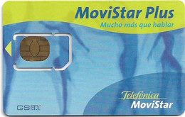 Spain - Telefonica Movistar - Movistar Plus, Mucho Mas Que Hablar #2, GSM SIM2 Mini, Mint - Telefonica