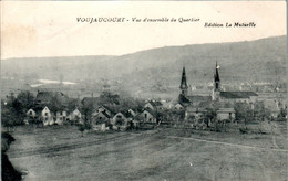 Voujeaucourt Canton De Valentigney Vue D'Ensemble Du Quartier Doubs 25420 Cpa Voyagée En 1910 En B.Etat - Autres & Non Classés