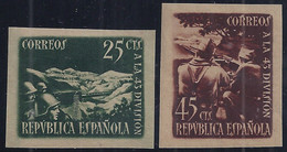 ESPAÑA 1938 - Edifil #787/88A - MNH ** - 1931-50 Nuovi