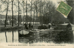 St Rémy * Le Canal De Bourgogne * Environs De Montbard * Péniche Batellerie - Altri & Non Classificati