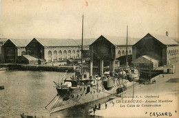 Cherbourg * Arsenal Maritime , Les Cales De Construction * Bateau Navire De Guerre - Cherbourg